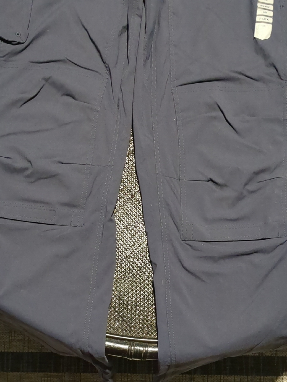 Duluth Trading Co Navy Work Bib Overalls with Tag - Picture 5 of 7